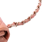 Orange Leather Chanel Flap Bag