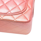 Orange Leather Chanel Flap Bag