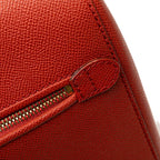 Orange Leather Chanel Tote