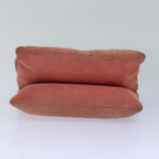 Orange Suede Chanel Shoulder Bag
