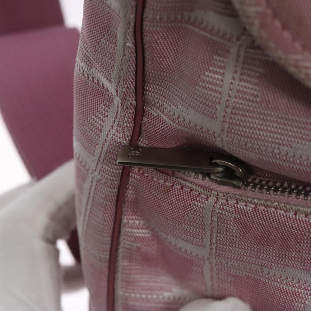 Pink Canvas Chanel Travel Line
