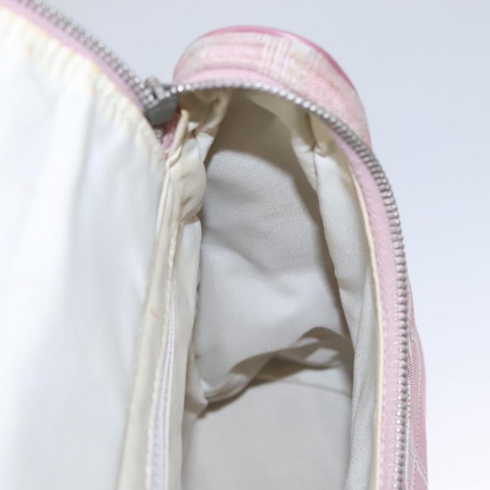 Pink Canvas Chanel Travel Line