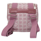 Pink Canvas Chanel Travel Line