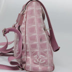Pink Canvas Chanel Travel Line