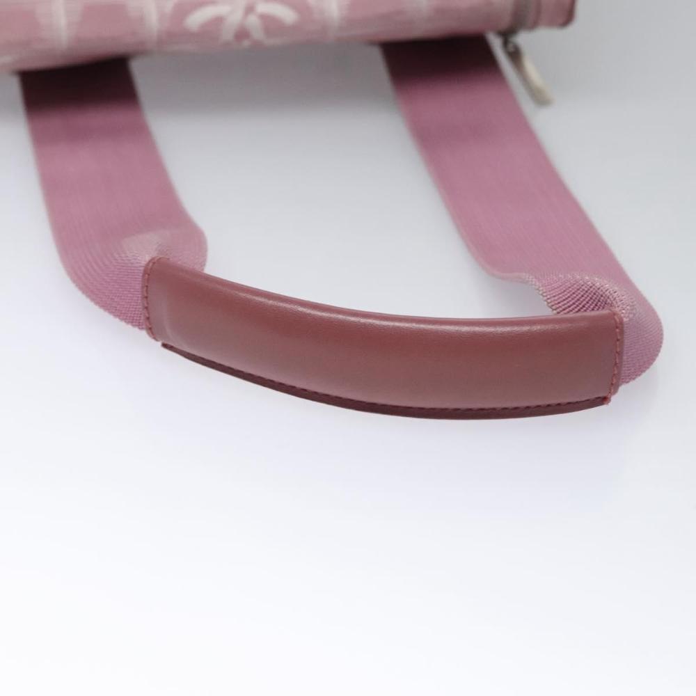 Pink Canvas Chanel Travel Line