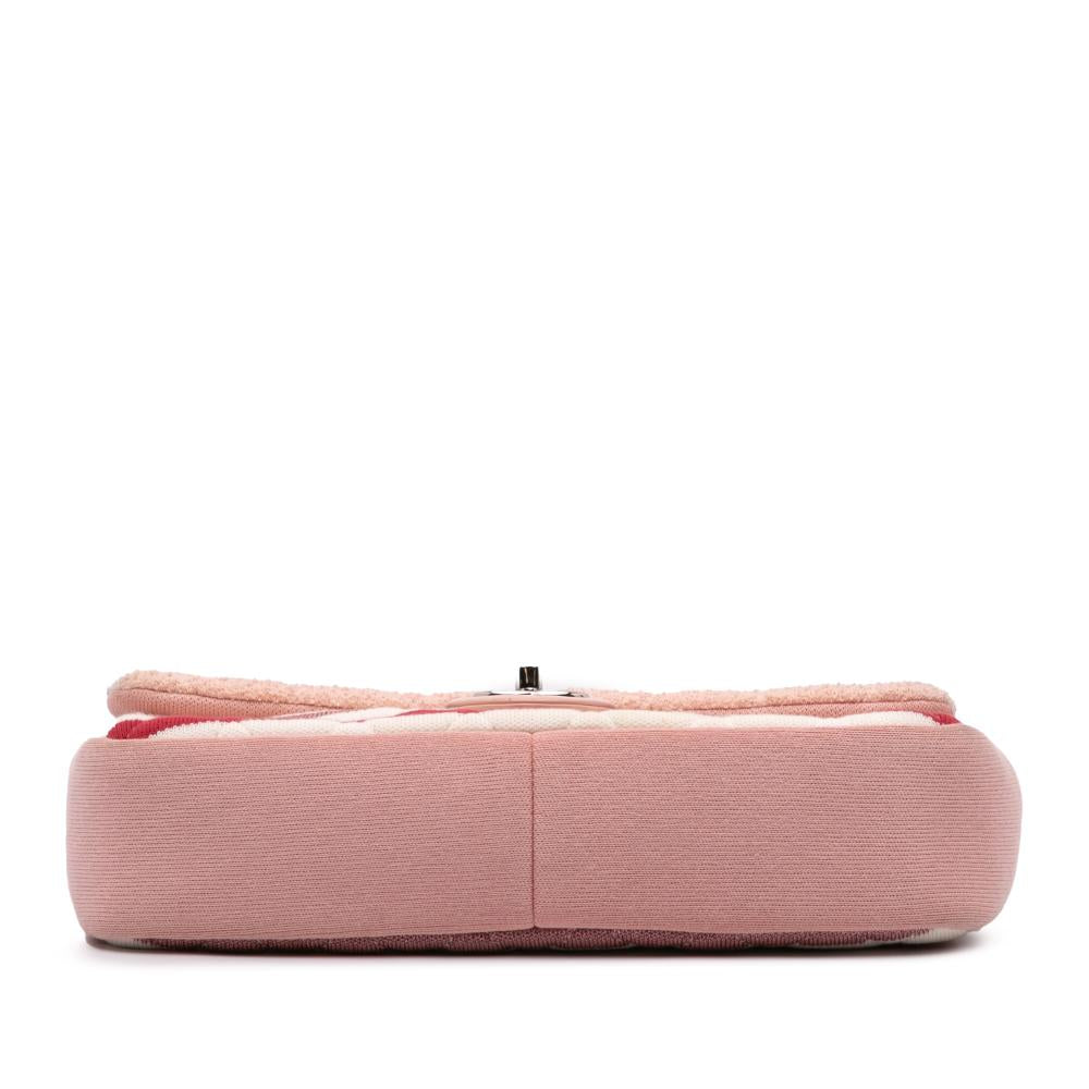 Pink Cotton Chanel Flap Bag