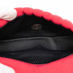 Pink Cotton Chanel Shoulder Bag