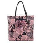 Pink Cotton Chanel Tote