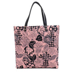 Pink Cotton Chanel Tote