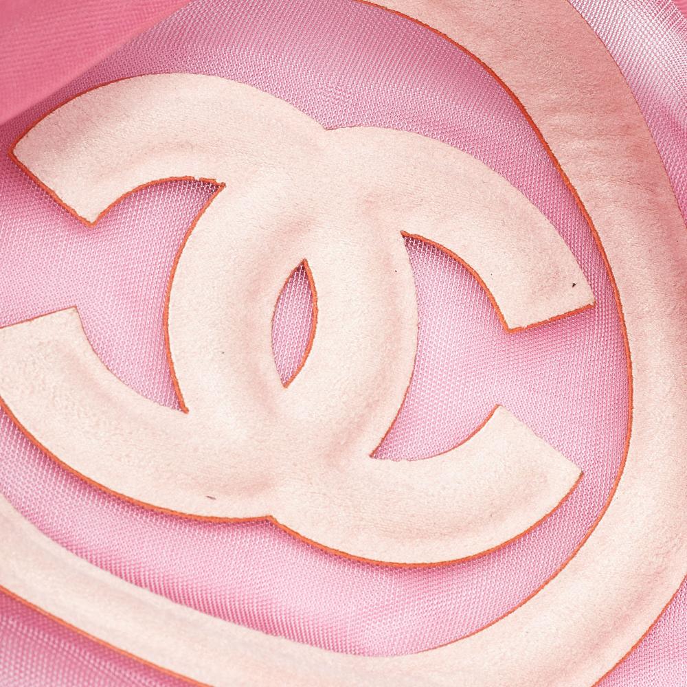 Pink Fabric Chanel Belt Bag