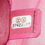 Pink Fabric Chanel Belt Bag