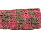 Pink Fabric Chanel Flap Bag