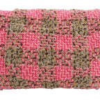 Pink Fabric Chanel Flap Bag