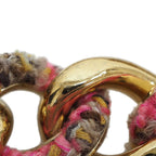 Pink Fabric Chanel Flap Bag