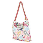 Pink Fabric Chanel Shoulder Bag