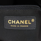 Pink Fabric Chanel Tote