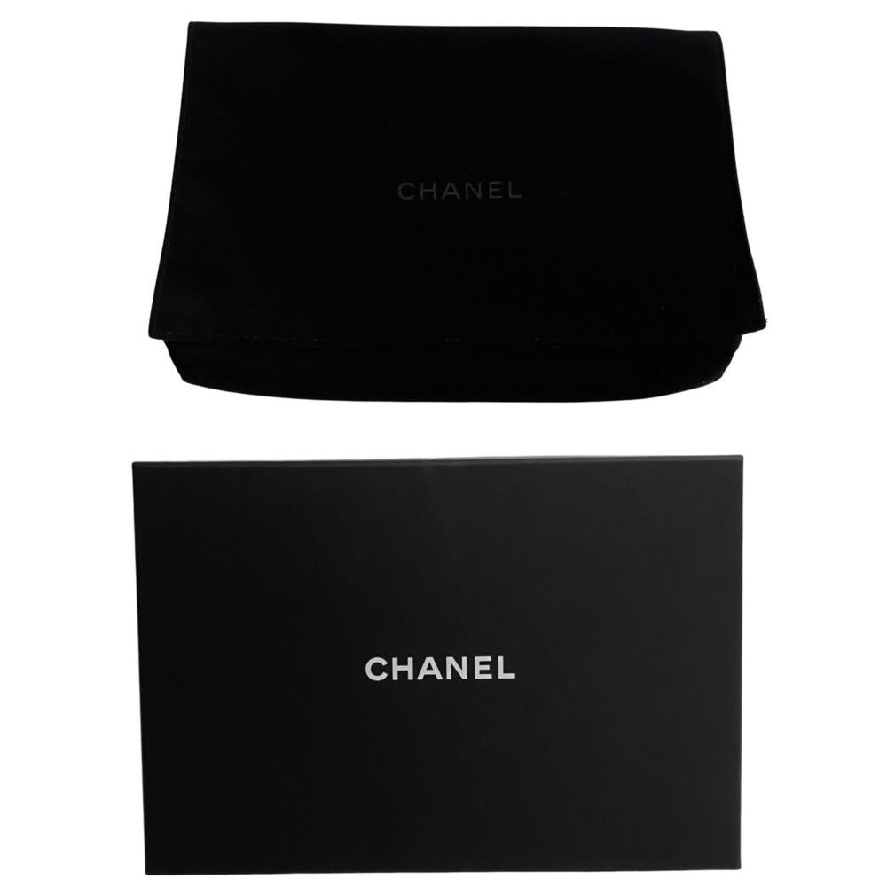Pink Fabric Chanel Wallet On Chain