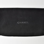 Pink Fabric Chanel Wallet On Chain
