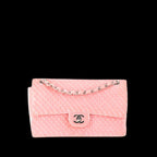 Pink Leather Chanel Flap Bag