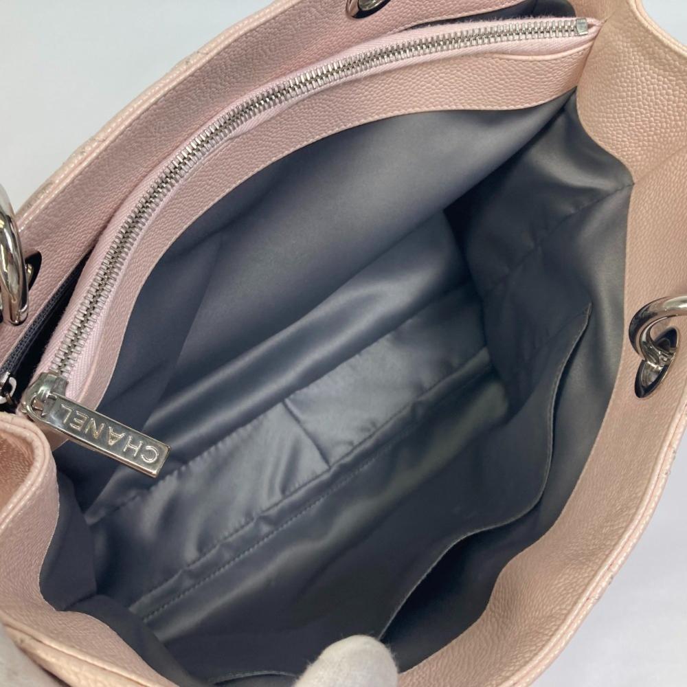 Pink Leather Chanel Shoulder Bag