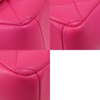 Pink Leather Chanel Shoulder Bag