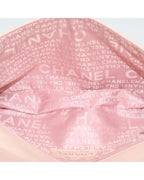 Pink Leather Chanel Shoulder Bag