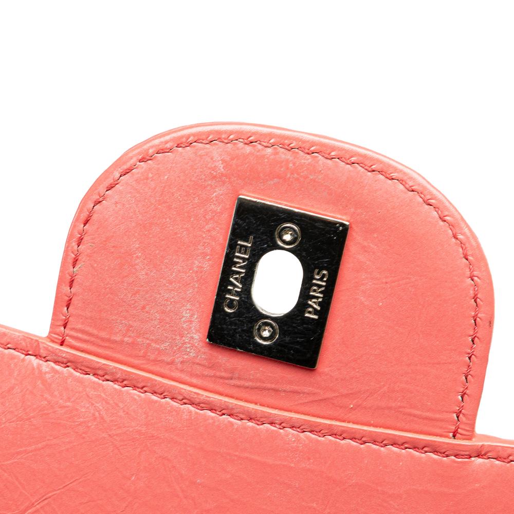 Pink Leather Chanel Backpack