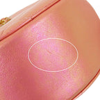 Pink Leather Chanel Clutch