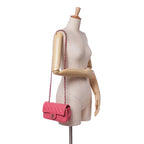 Pink Leather Chanel Flap Bag