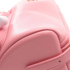 Pink Leather Chanel Backpack