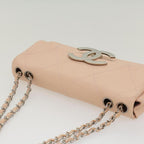 Pink Leather Chanel Shoulder Bag