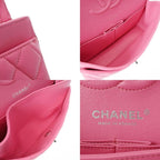 Pink Leather Chanel Flap Bag