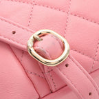 Pink Leather Chanel Backpack