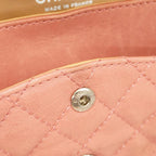 Pink Leather Chanel Flap Bag