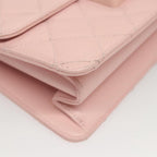 Pink Leather Chanel Shoulder Bag