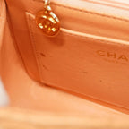 Pink Leather Chanel Shoulder Bag