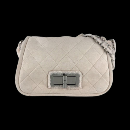 Pink Leather Chanel Shoulder Bag