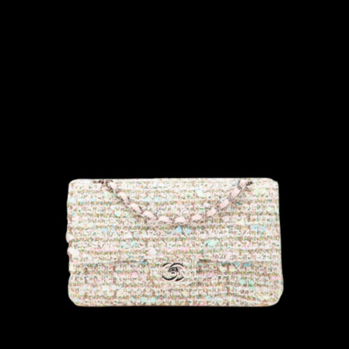 Pink Leather Chanel Crossbody Bag