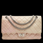 Pink Leather Chanel Flap Bag