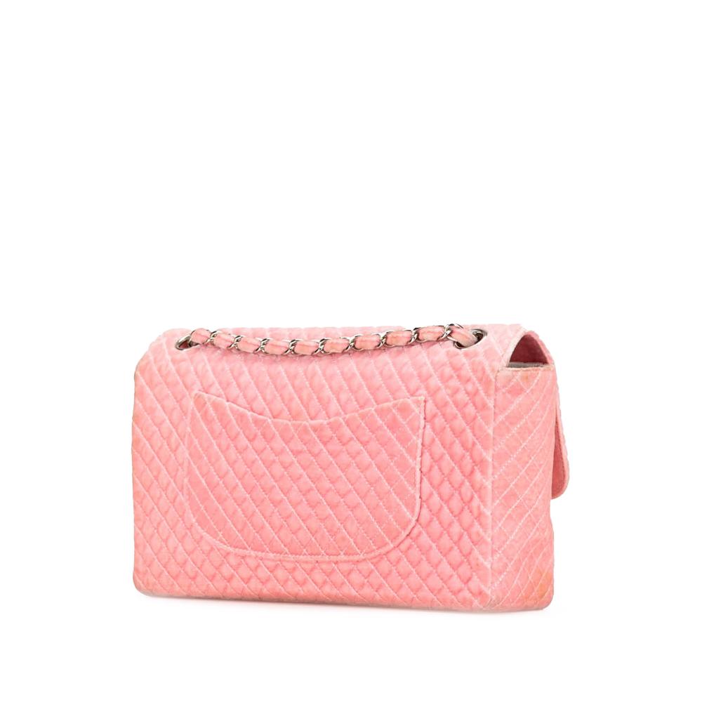 Pink Leather Chanel Flap Bag