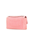 Pink Leather Chanel Flap Bag