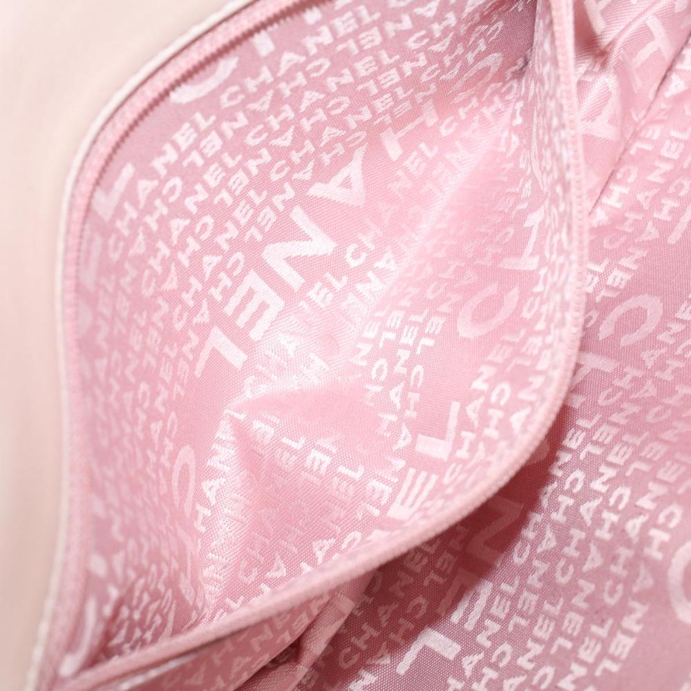 Pink Leather Chanel Shoulder Bag