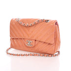 Pink Leather Chanel Flap Bag