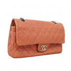 Pink Leather Chanel Flap Bag