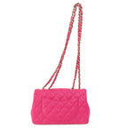 Pink Leather Chanel Shoulder Bag