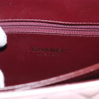 Pink Leather Chanel Shoulder Bag