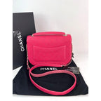 Pink Leather Chanel Flap Bag