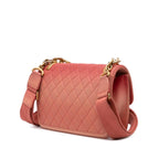 Pink Leather Chanel Flap Bag
