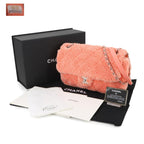 Pink Leather Chanel Shoulder Bag