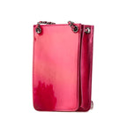 Pink Leather Chanel Crossbody Bag